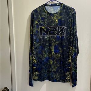 Men’s N2K “Nattin To Crazy”100% Polyester Long sleeve sportswear (M)